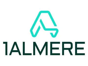The logo of 1Almere TV