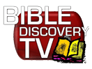 The logo of Bible Discovery TV
