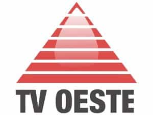 The logo of TV Oeste
