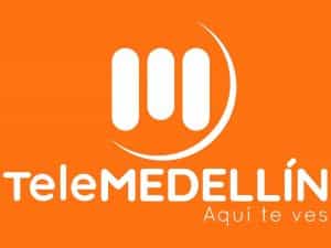 The logo of TeleMedellín