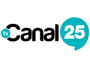 The logo of Canal 25