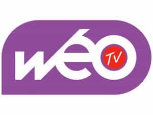 The logo of Wéo TV