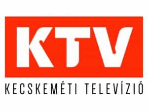 The logo of Kecskeméti TV