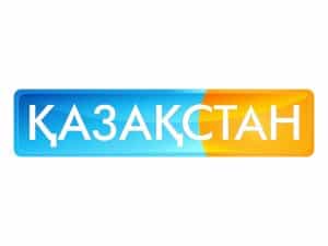 The logo of Kazakstan TV Karagandy