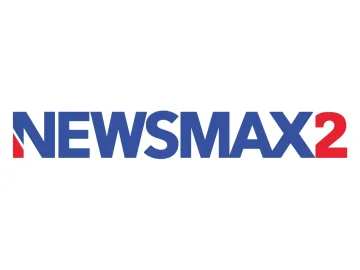 The logo of Newsmax 2 TV