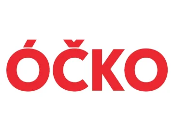 The logo of Ócko TV