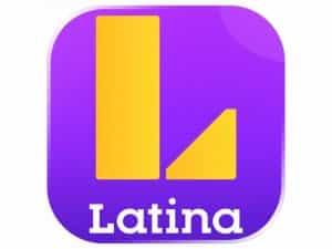 The logo of Latina