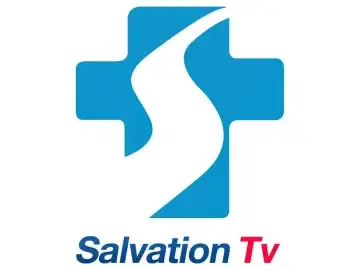 The logo of Salvation TV