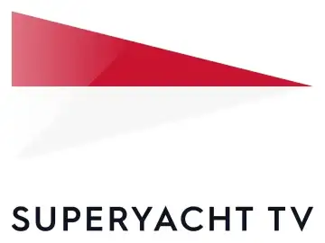 The logo of Superyacht TV