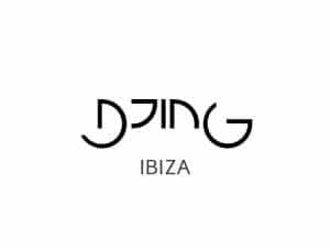 The logo of DJing Ibiza