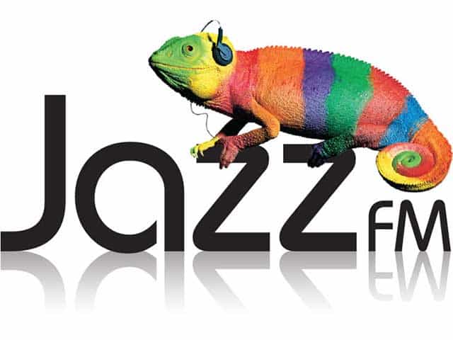 The logo of Jazz FM
