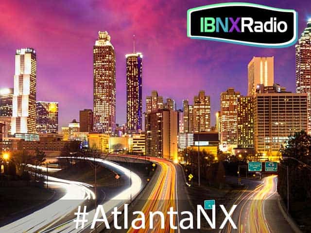 The logo of IBNX Radio - #AtlantaNX