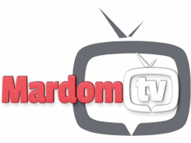The logo of Mardom TV