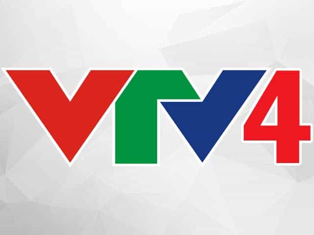The logo of VTV 4 HD