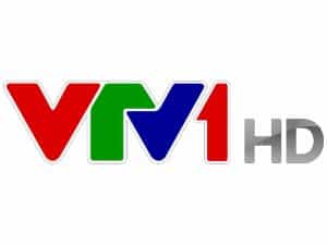 The logo of VTV1 HD
